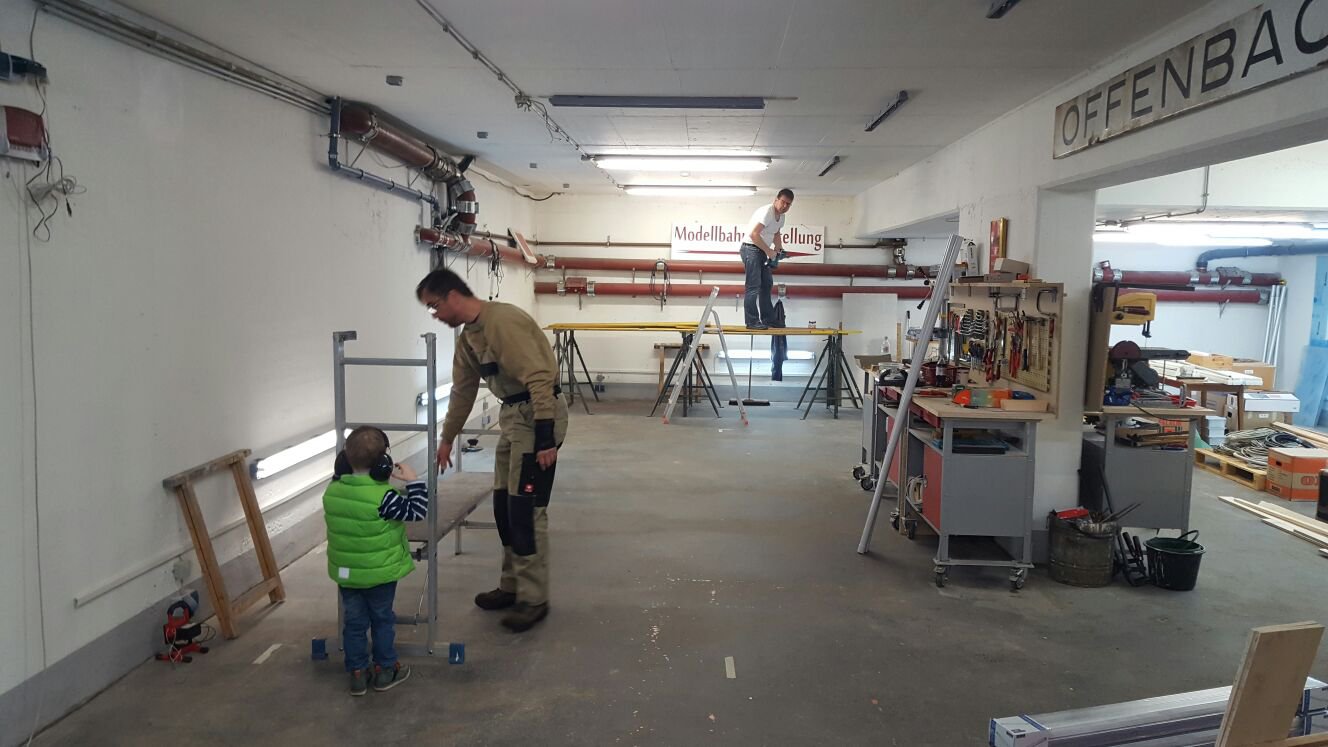 Bilder Anlage Mühlheim - Rahmenbau