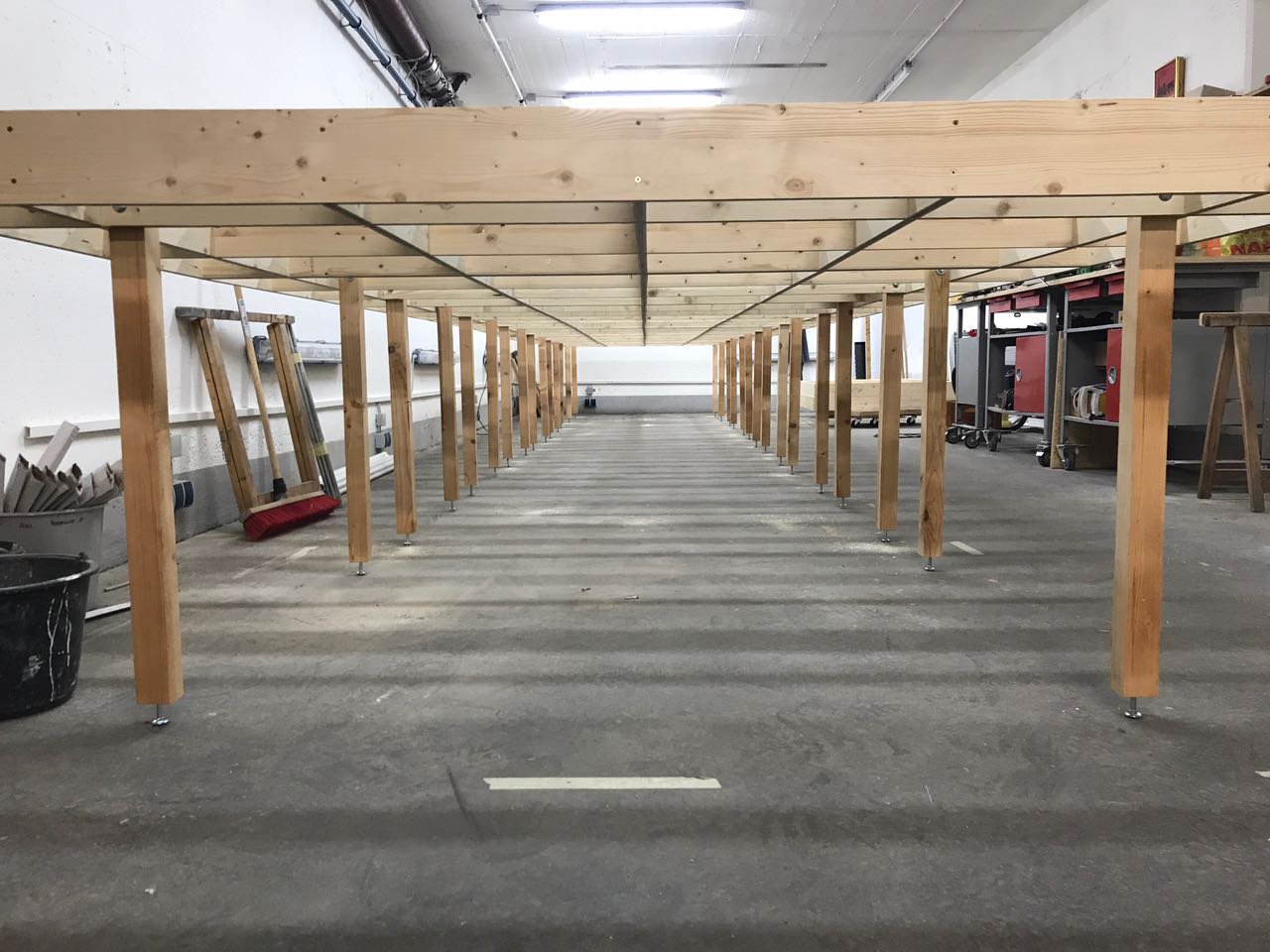 Bilder Anlage Mühlheim - Rahmenbau