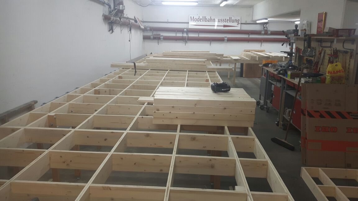 Bilder Anlage Mühlheim - Rahmenbau
