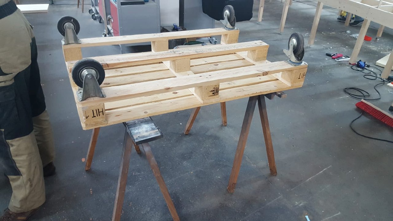 Bilder Anlage Mühlheim - Spantenbau