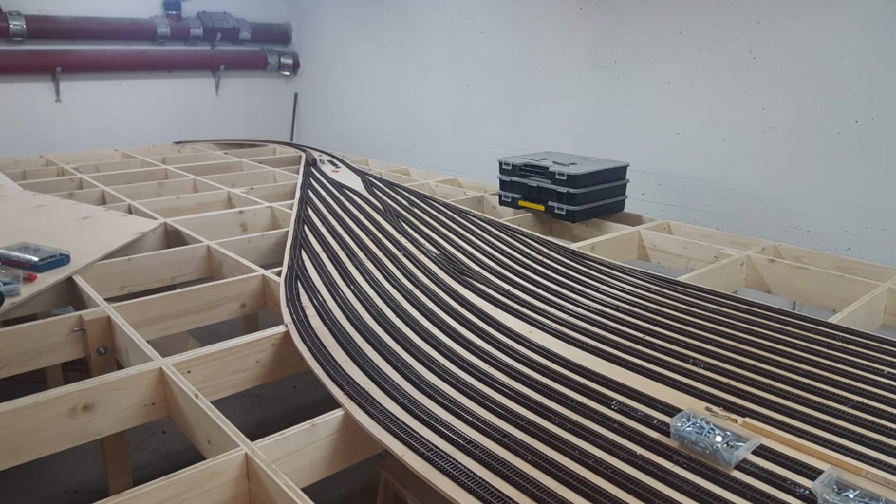 Bilder Anlage Mühlheim - Gleisbau