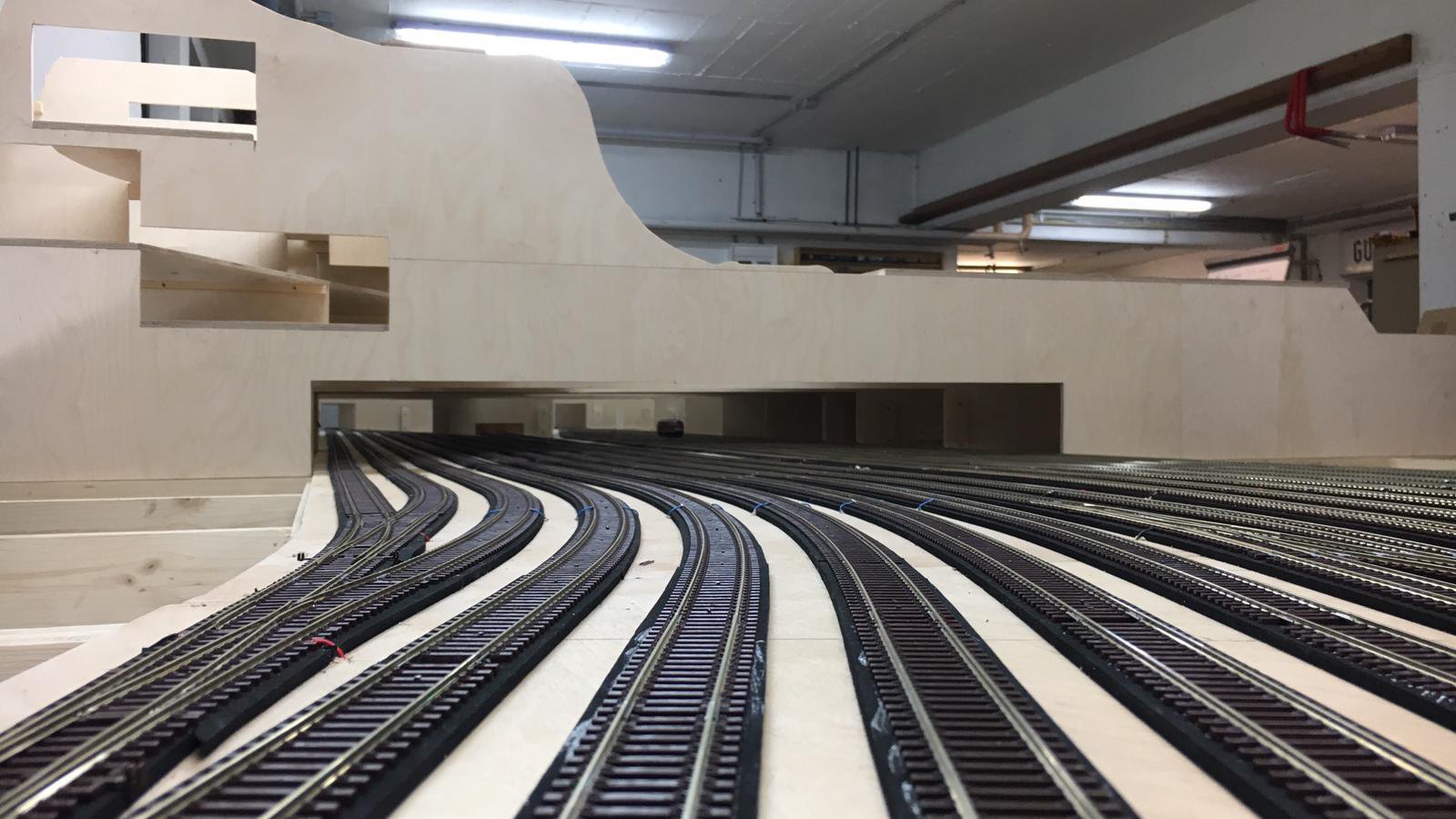 Bilder Anlage Mühlheim - Gleisbau