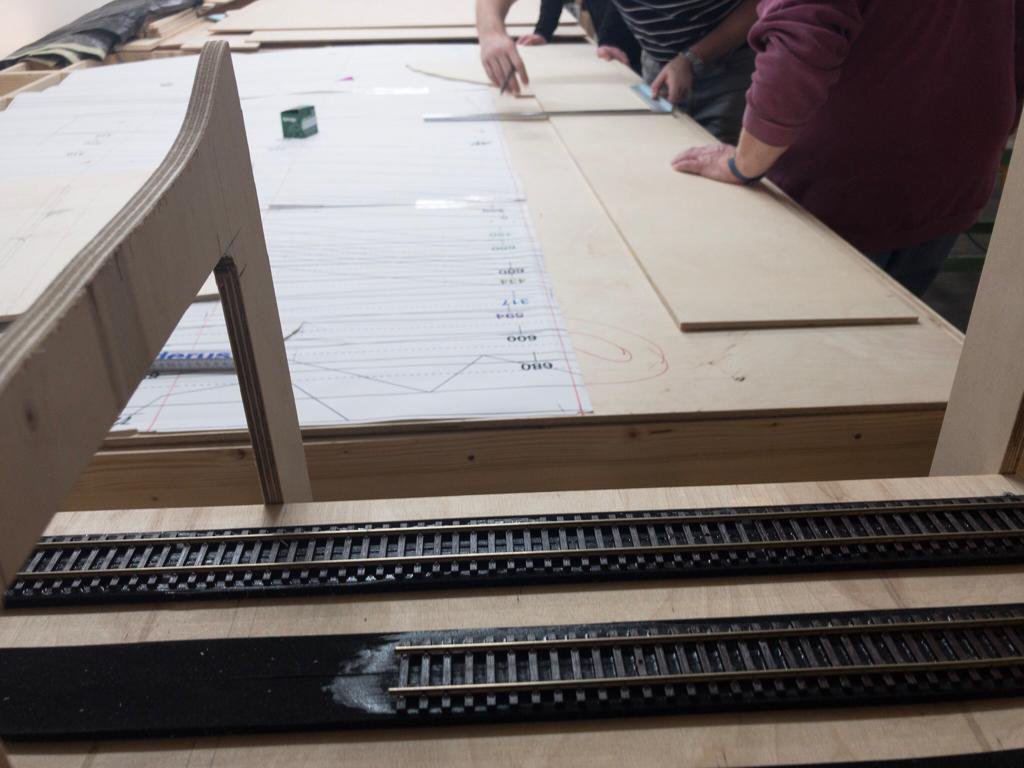 Bilder Anlage Mühlheim - Gleisbau