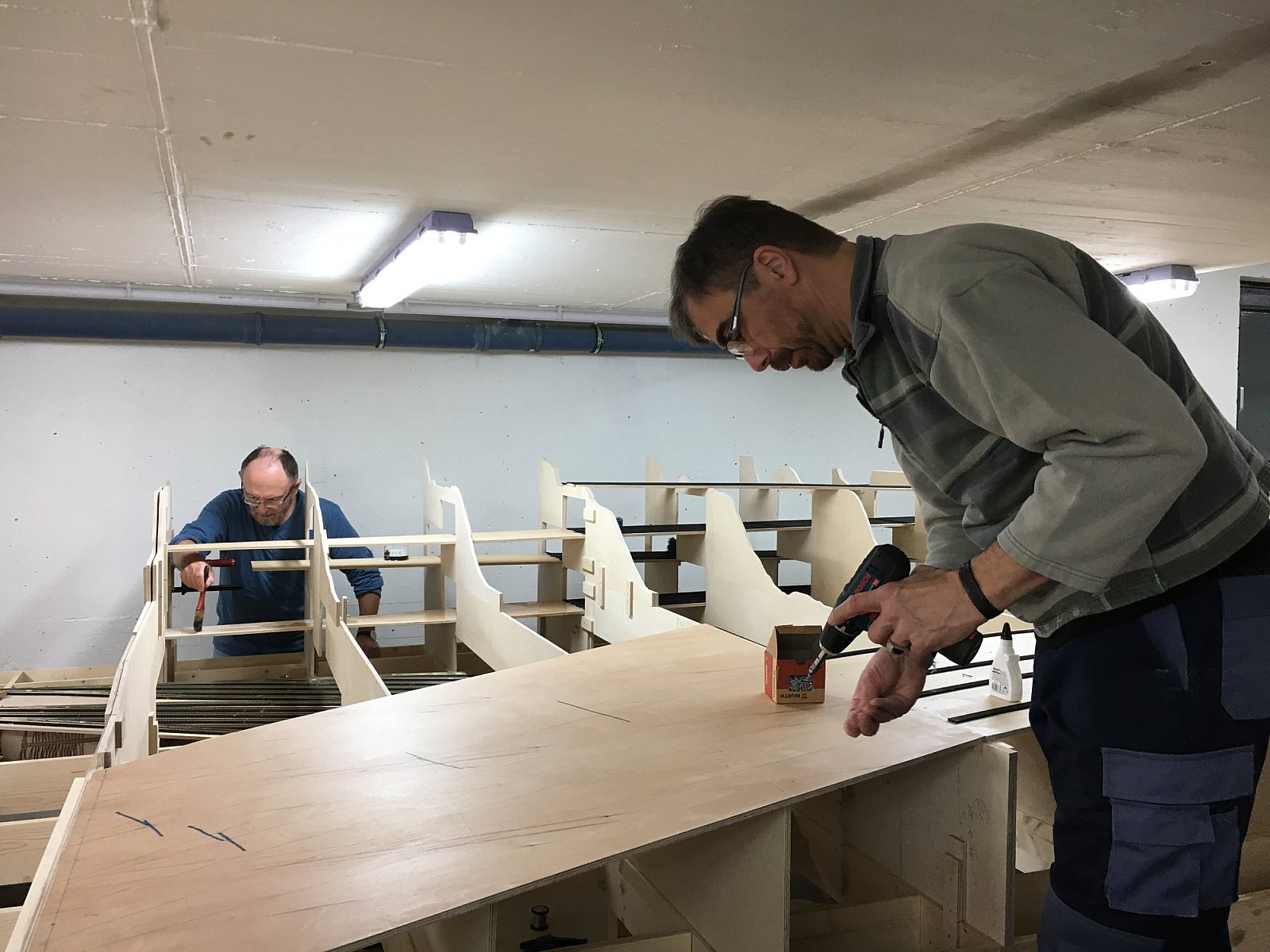 Bilder Anlage Mühlheim - Gleisbau