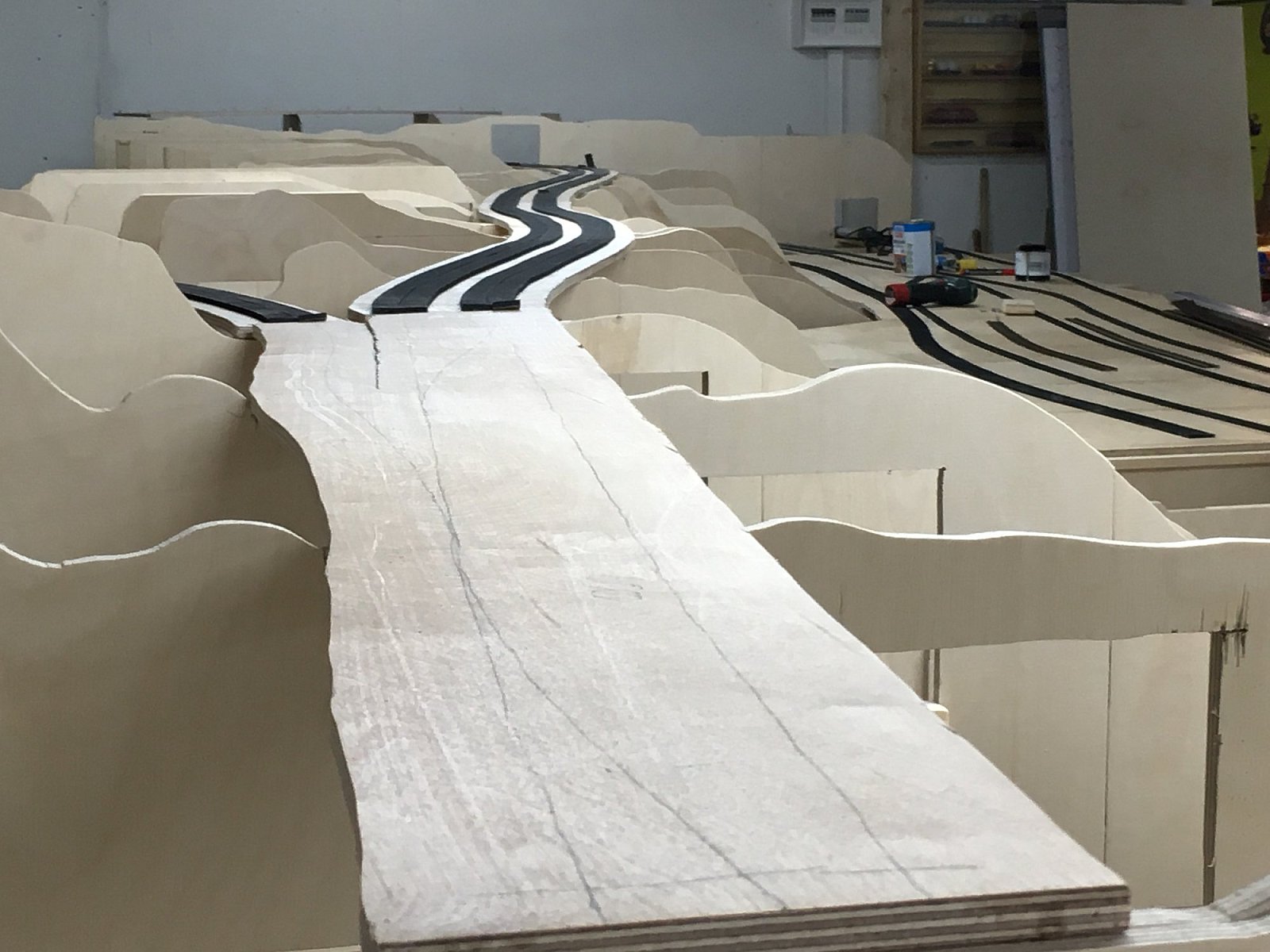 Bilder Anlage Mühlheim - Gleisbau