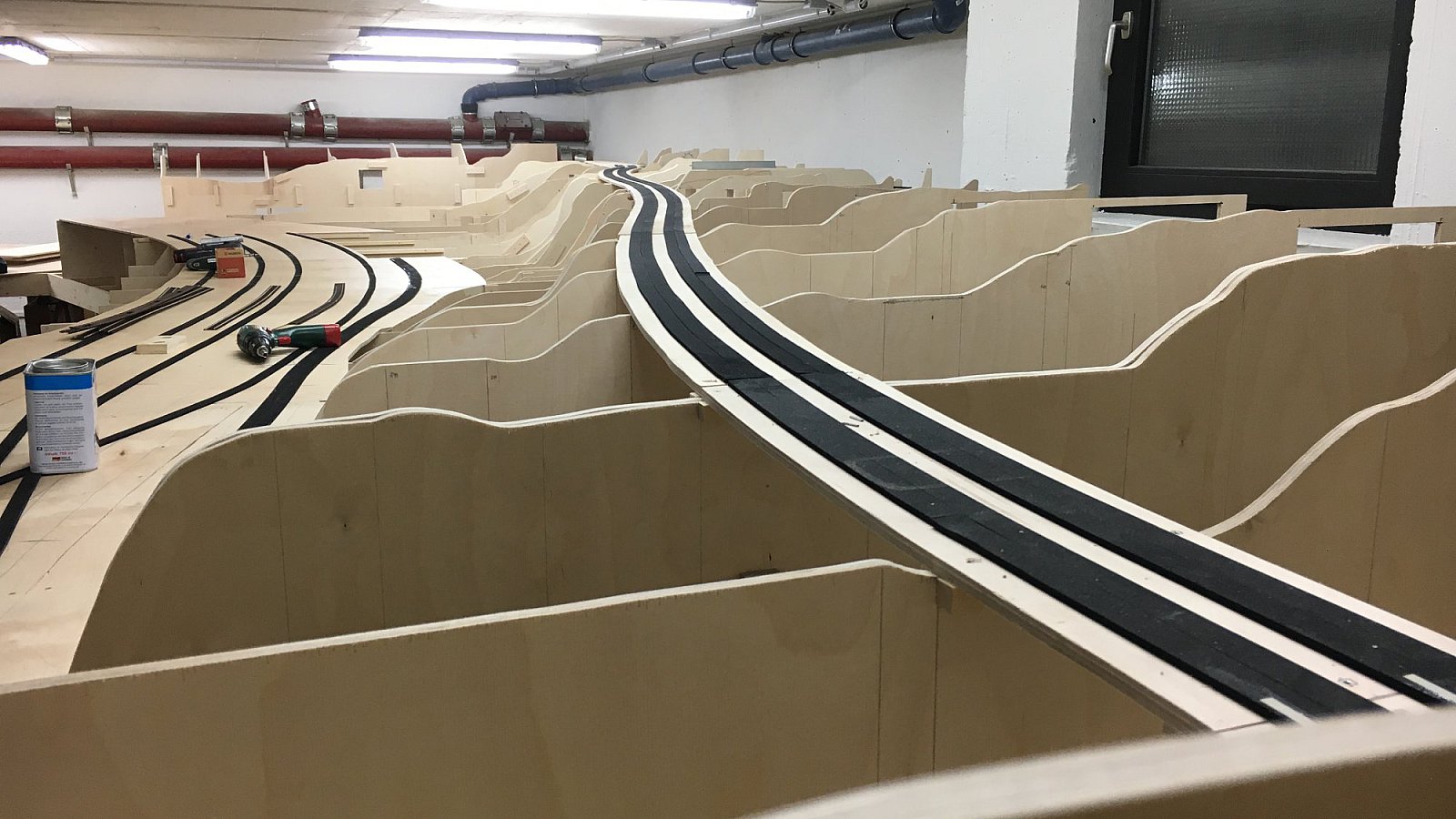 Bilder Anlage Mühlheim - Gleisbau