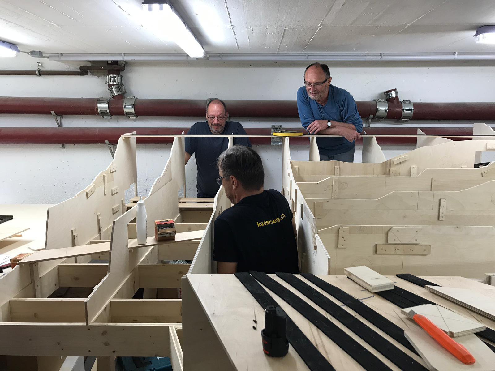 Bilder Anlage Mühlheim - Gleisbau